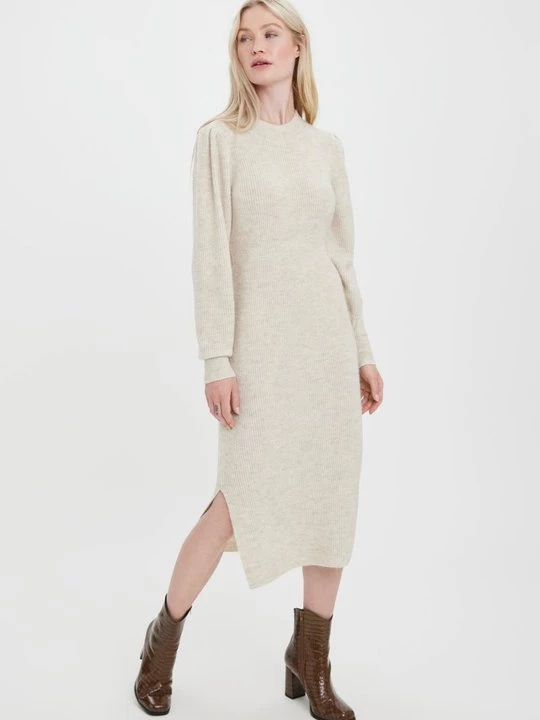 Foto van product Gebreide jurk Vero Moda beżowy