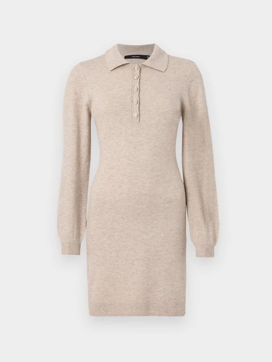 Foto van product Gebreide jurk Vero Moda beżowy