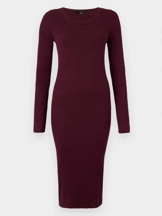 Foto van product Gebreide jurk Vero Moda bordeauxrood