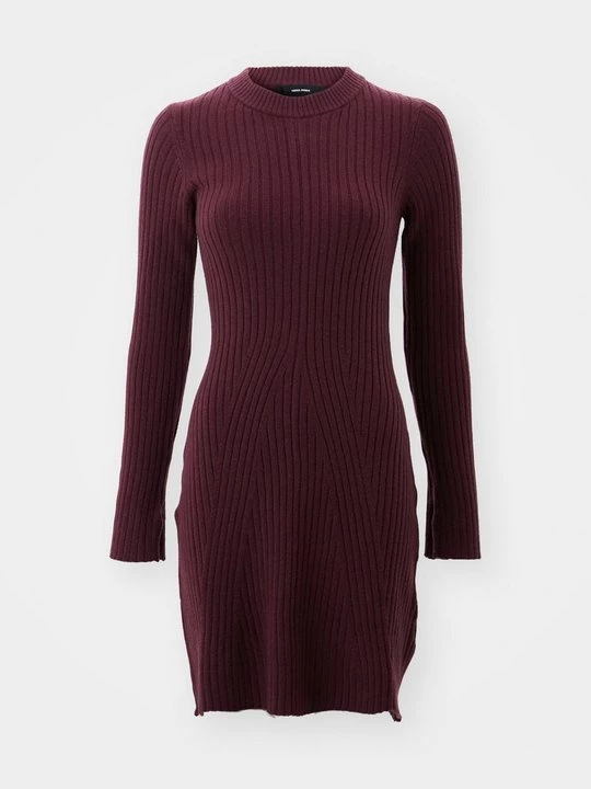 Foto van product Gebreide jurk Vero Moda bordeauxrood