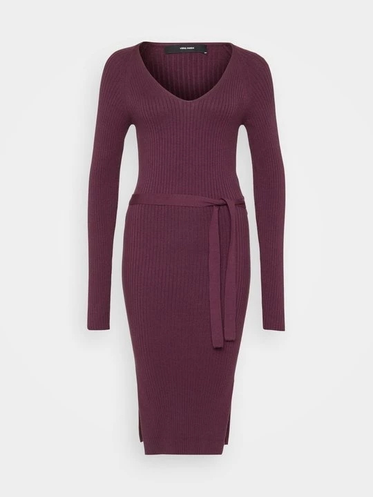 Foto van product Gebreide jurk Vero Moda bordeauxrood