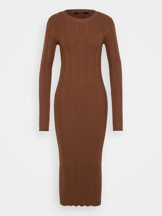 Foto van product Gebreide jurk Vero Moda bruin
