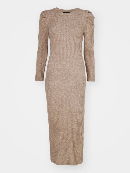 Foto van product Gebreide jurk Vero Moda camel
