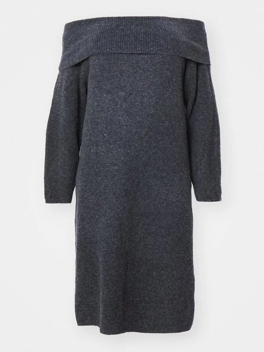 Foto van product Gebreide jurk Vero Moda donkergrijs gemêleerd