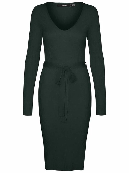 Foto van product Gebreide jurk Vero Moda donkergroen
