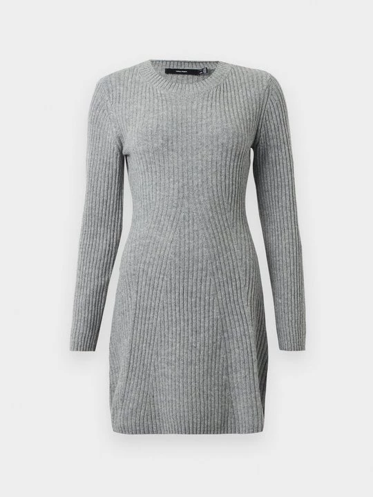 Foto van product Gebreide jurk Vero Moda grijs gemêleerd