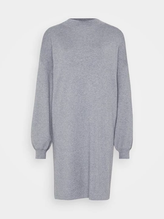Foto van product Gebreide jurk Vero Moda grijs gemêleerd