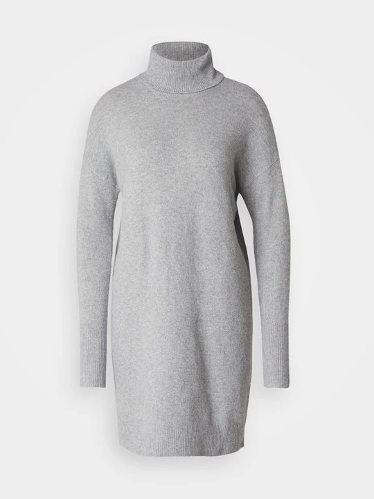 Foto van product Gebreide jurk Vero Moda lichtgrijs gemêleerd