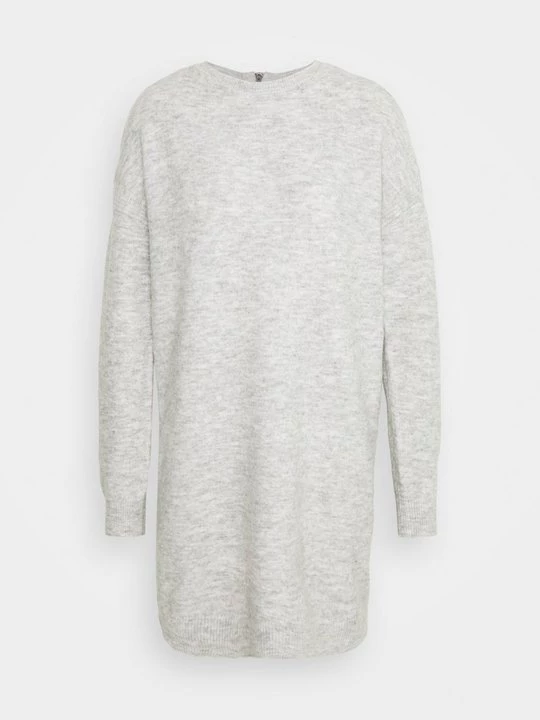 Foto van product Gebreide jurk Vero Moda lichtgrijs gemêleerd