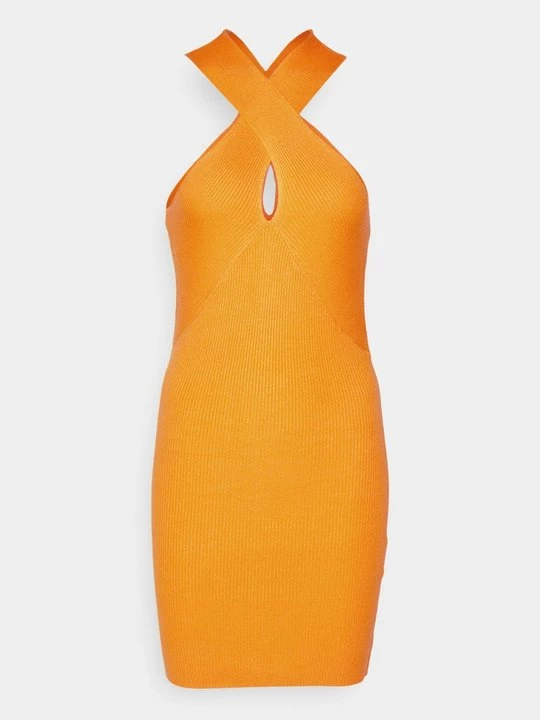 Foto van product Gebreide jurk Vero Moda oranje