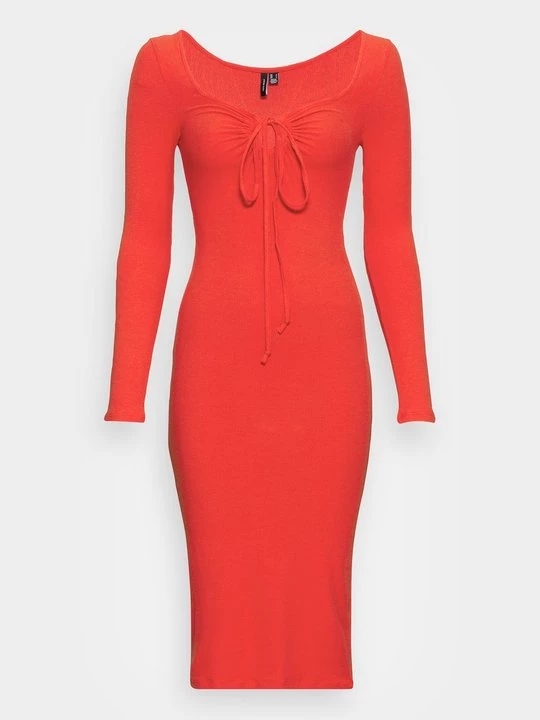 Foto van product Gebreide jurk Vero Moda rood