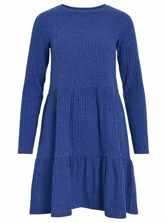 Foto van product Gebreide jurk Vila blauw
