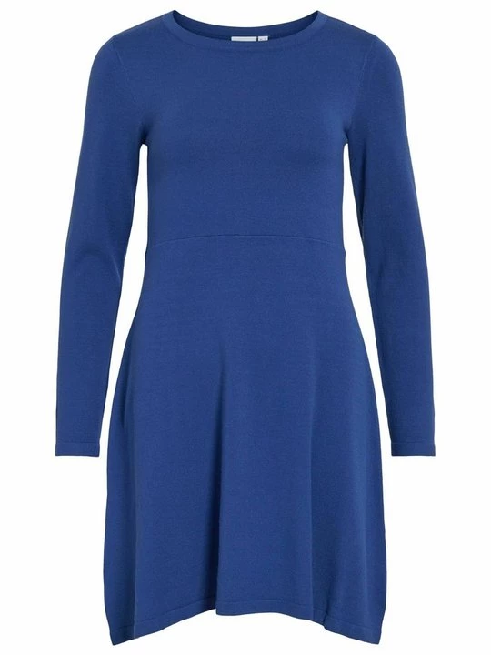 Foto van product Gebreide jurk Vila blauw