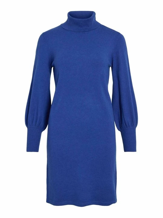 Foto van product Gebreide jurk Vila blauw