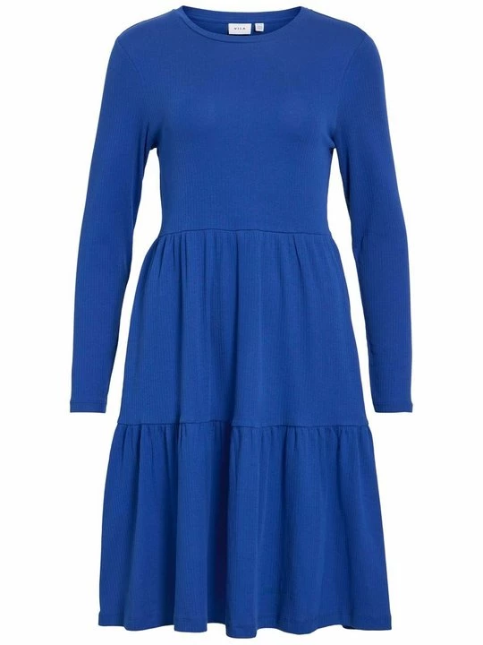 Foto van product Gebreide jurk Vila blauw