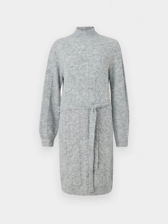 Foto van product Gebreide jurk Vila lichtgrijs gemêleerd