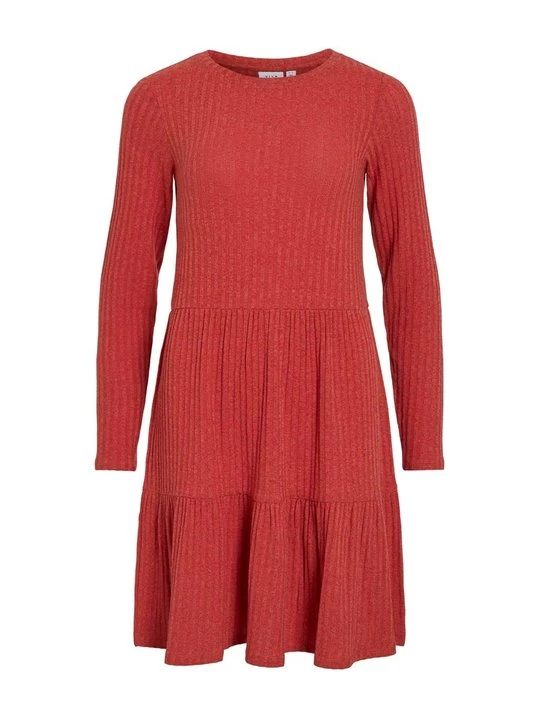 Foto van product Gebreide jurk Vila rood