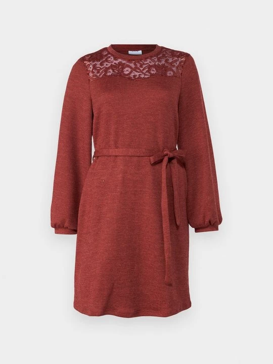 Foto van product Gebreide jurk Vila rood