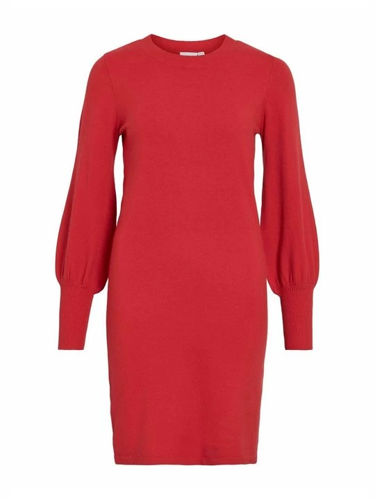 Foto van product Gebreide jurk Vila rood