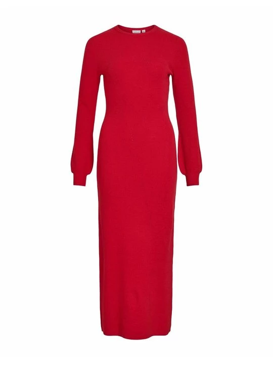 Foto van product Gebreide jurk Vila rood