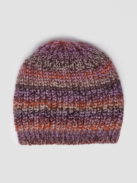 Foto van product Gebreide muts met fleece inzet en glittergaren s.Oliver