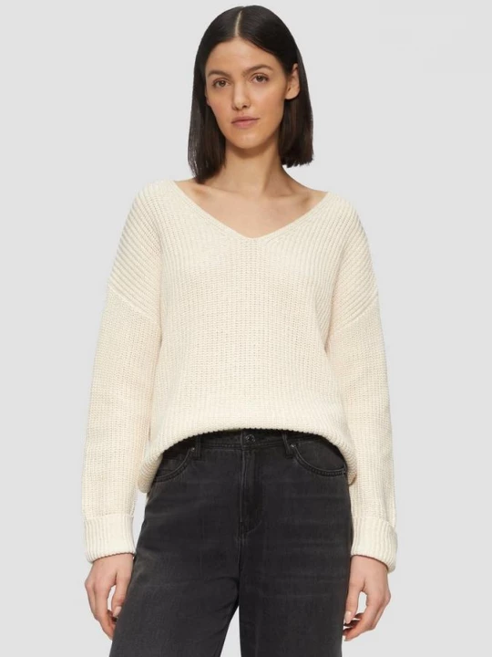 Foto van product Gebreide trui met een relaxed fit van een katoenmix s.Oliver beżowy