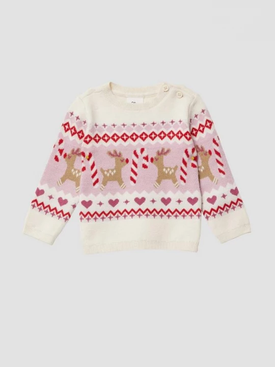Foto van product Gebreide trui met kerstmotieven s.Oliver