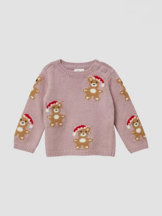 Foto van product Gebreide trui met kerstmotieven s.Oliver