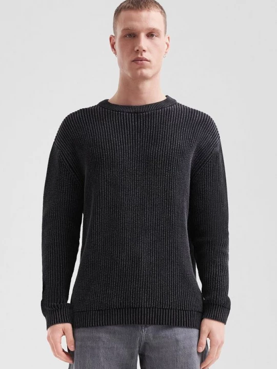 Foto van product Gebreide trui QS zwart