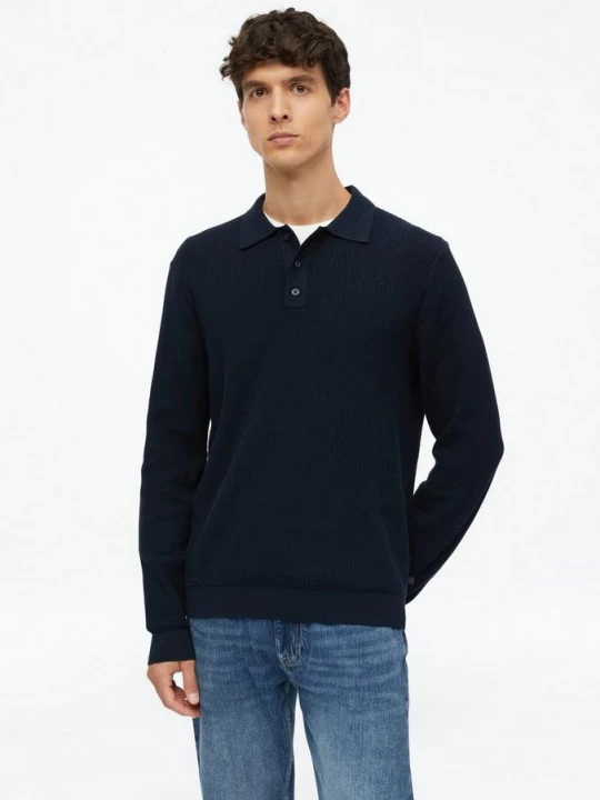 Foto van product Gebreide trui s.Oliver blauw