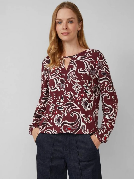 Foto van product Gedessineerd O-vormig T-shirt s.Oliver
