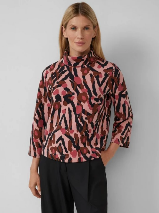 Foto van product Gedessineerd scuba shirt met wijde mouwen s.Oliver