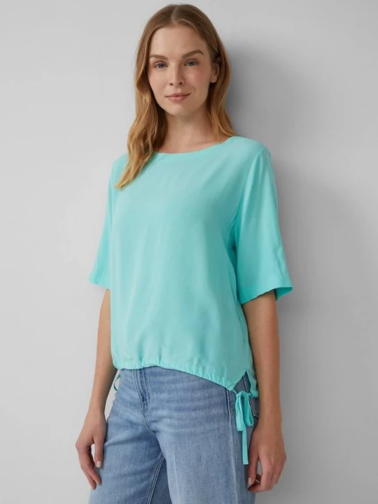 Foto van product Gedessineerde overhemdblouse met verstelbare zoom s.Oliver