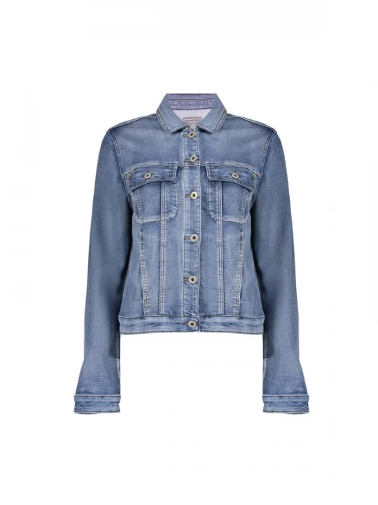Foto van product Geisha Tussenjas 'Sabine' blauw denim