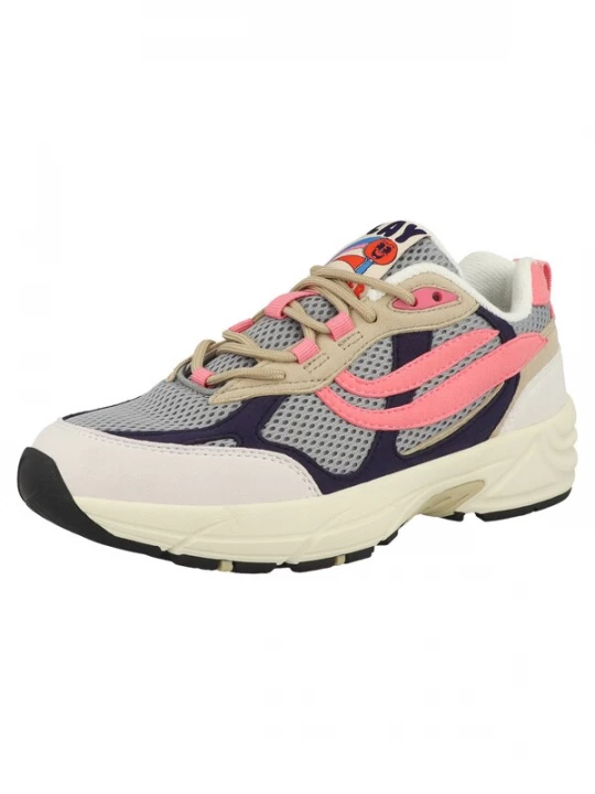 Foto van product GENESIS Sneakers 'G-Eco'99 Reco' navy / grijs / lichtroze / offwhite