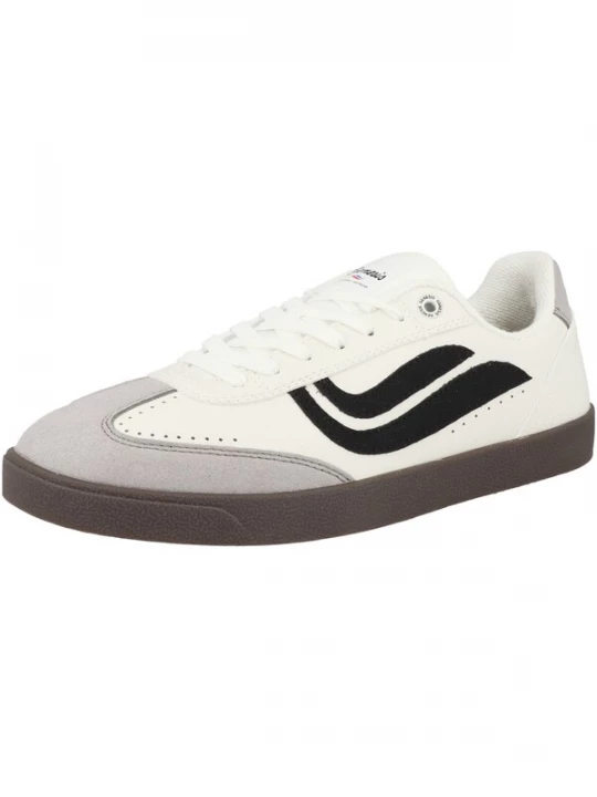 Foto van product GENESIS Sneakers laag 'G-Volley Sugar Corn' bruin / grijs / zwart / wit