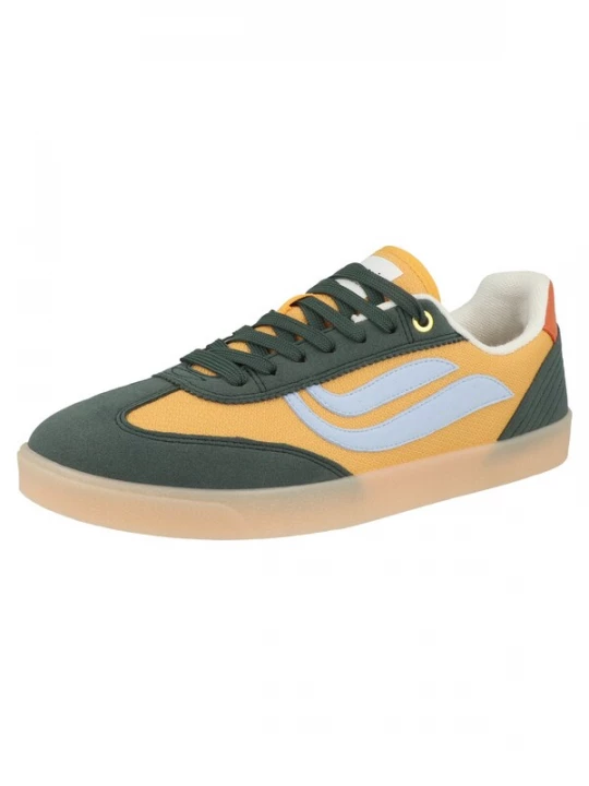 Foto van product GENESIS Sneakers laag 'Volley' geel / groen