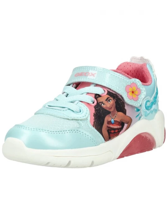 Foto van product GEOX Sneakers azuur / aqua / donkerbruin / pink