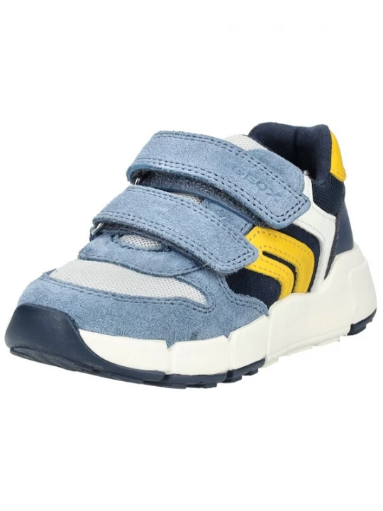Foto van product GEOX Sneakers blauw / marine / geel / wit
