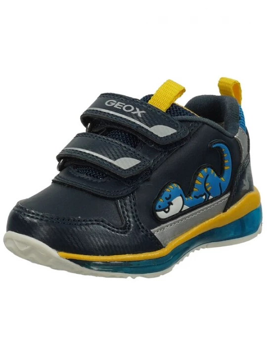 Foto van product GEOX Sneakers blauw / navy / geel / grijs / wit