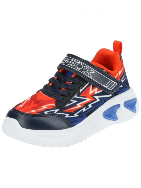 Foto van product GEOX Sneakers blauw / rood / zwart / wit