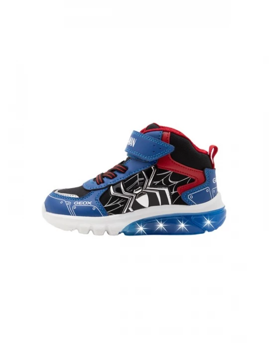 Foto van product GEOX Sneakers 'CIBERDRON' blauw / rood / zwart / wit