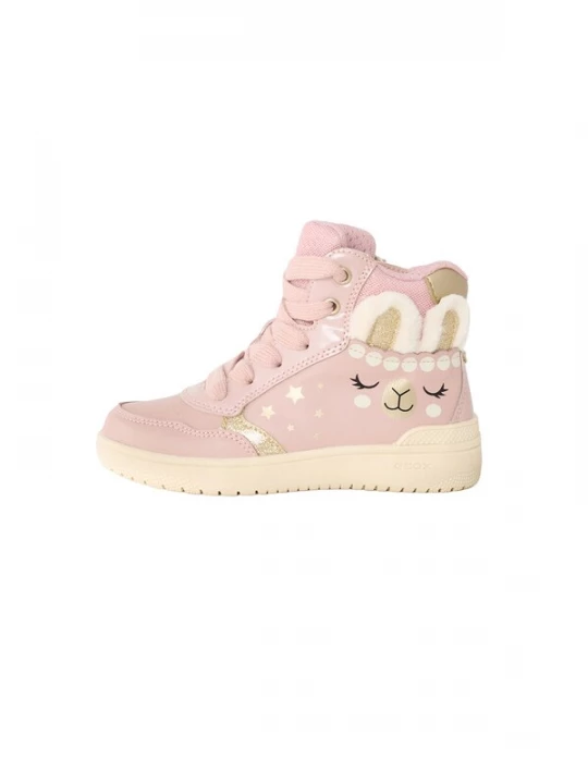 Foto van product GEOX Sneakers goud / oudroze / wit