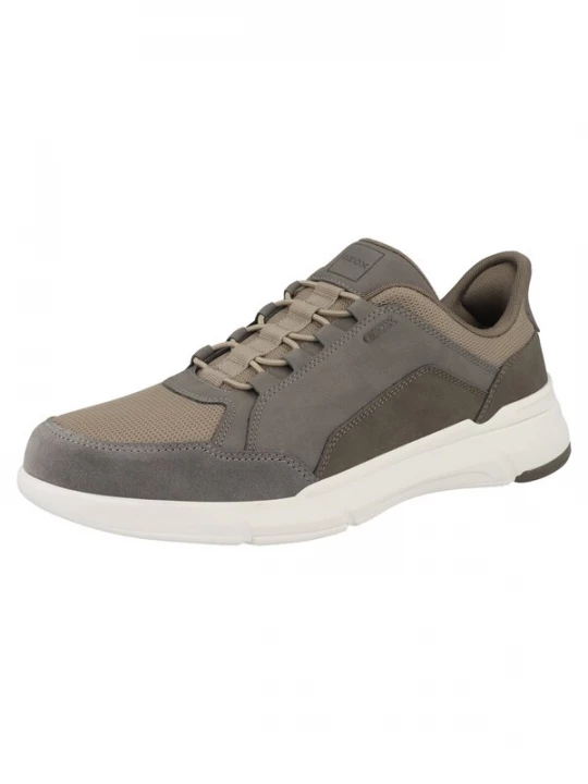 Foto van product GEOX Sneakers laag 'Plus A' bruin / donkergrijs