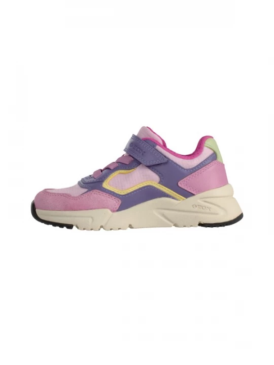 Foto van product GEOX Sneakers 'LOFTUS' geel / lavendel / oudroze