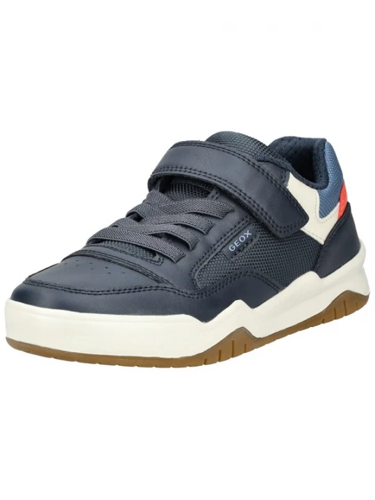 Foto van product GEOX Sneakers navy / smoky blue / oranje / wit