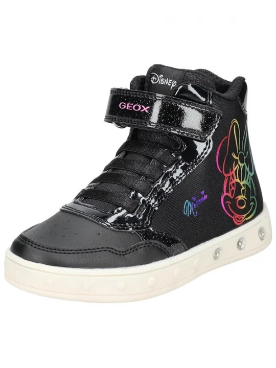 Foto van product GEOX Sneakers neongroen / neonoranje / zwart