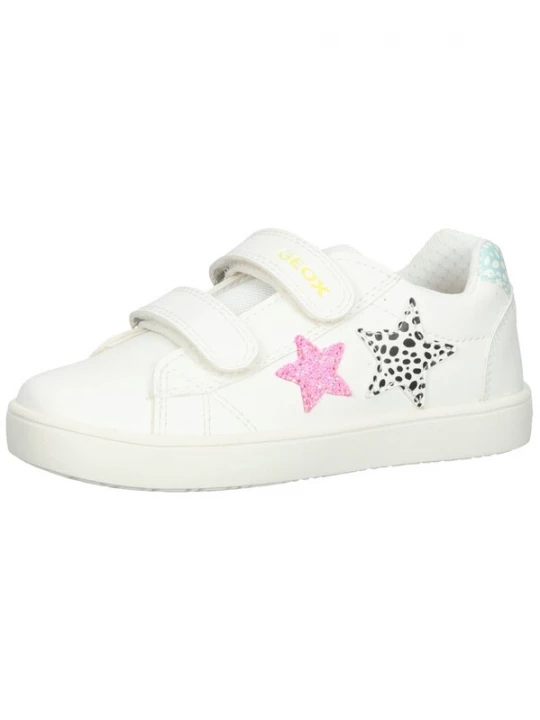 Foto van product GEOX Sneakers pink / zilver / wit