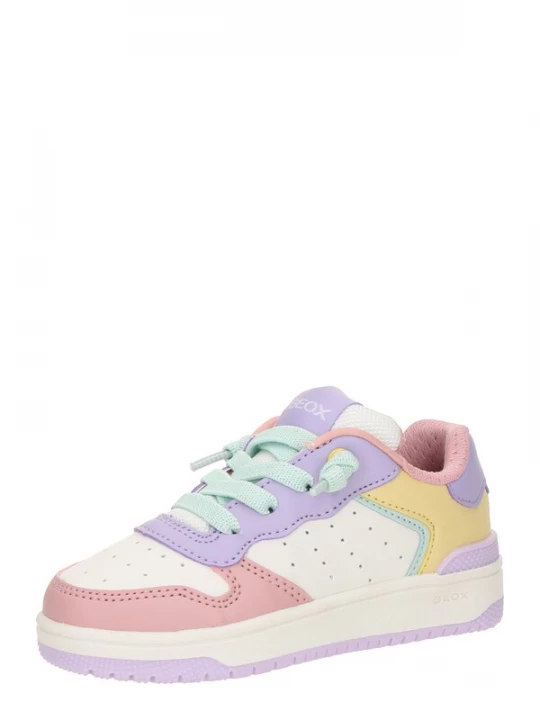 Foto van product GEOX Sneakers 'Washiba' geel / lila / oudroze / wit