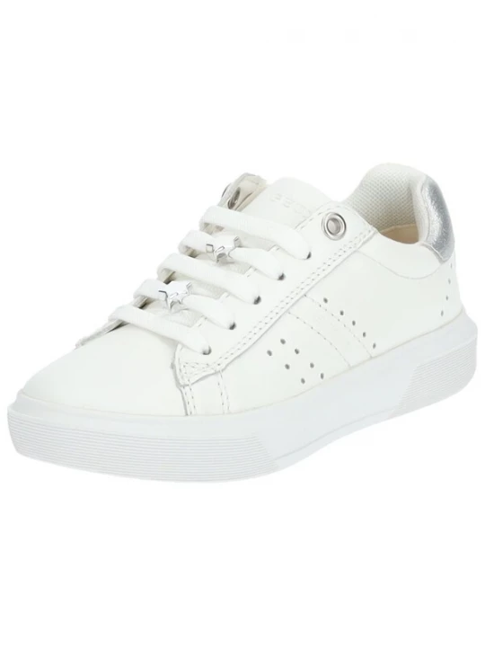 Foto van product GEOX Sneakers zwart / zilver / wit